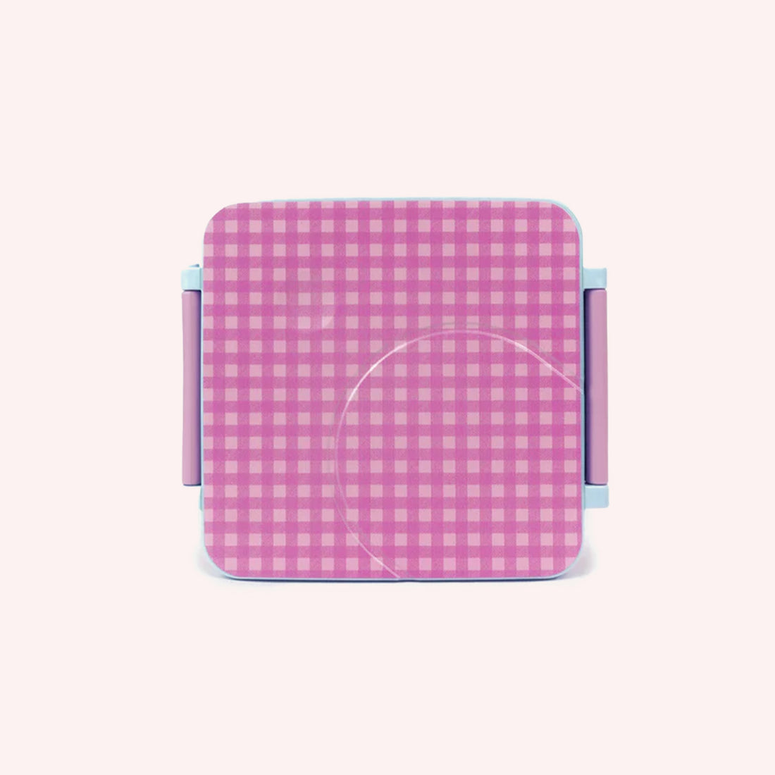 Mini Bento Lunch Box - Lilac Gingham