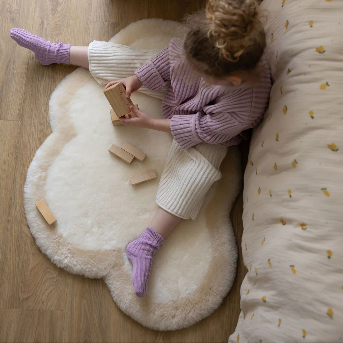 The Cloud Rug - Creme/Coconut