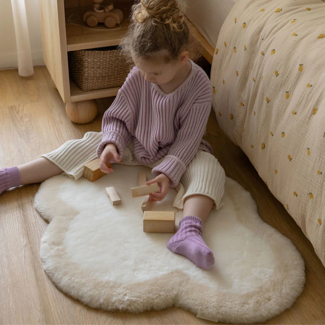 The Cloud Rug - Creme/Coconut