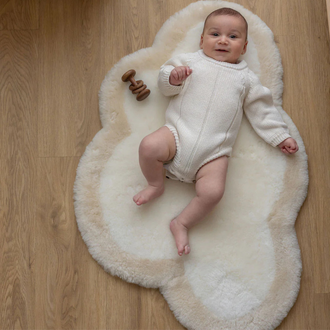 The Cloud Rug - Creme/Coconut