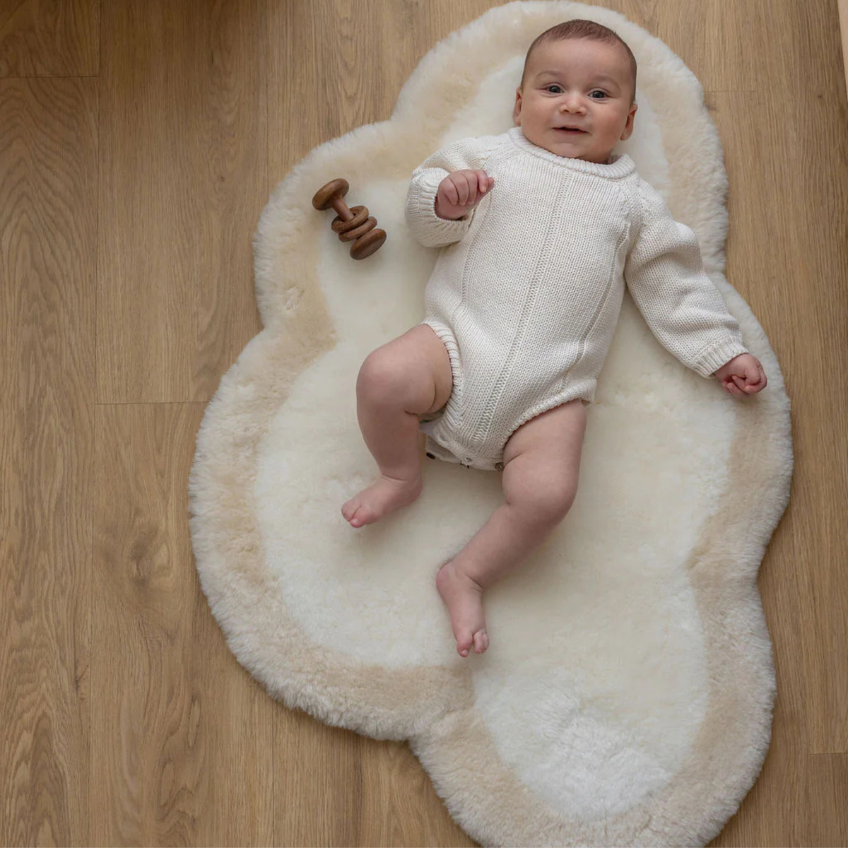 The Cloud Rug - Creme/Coconut