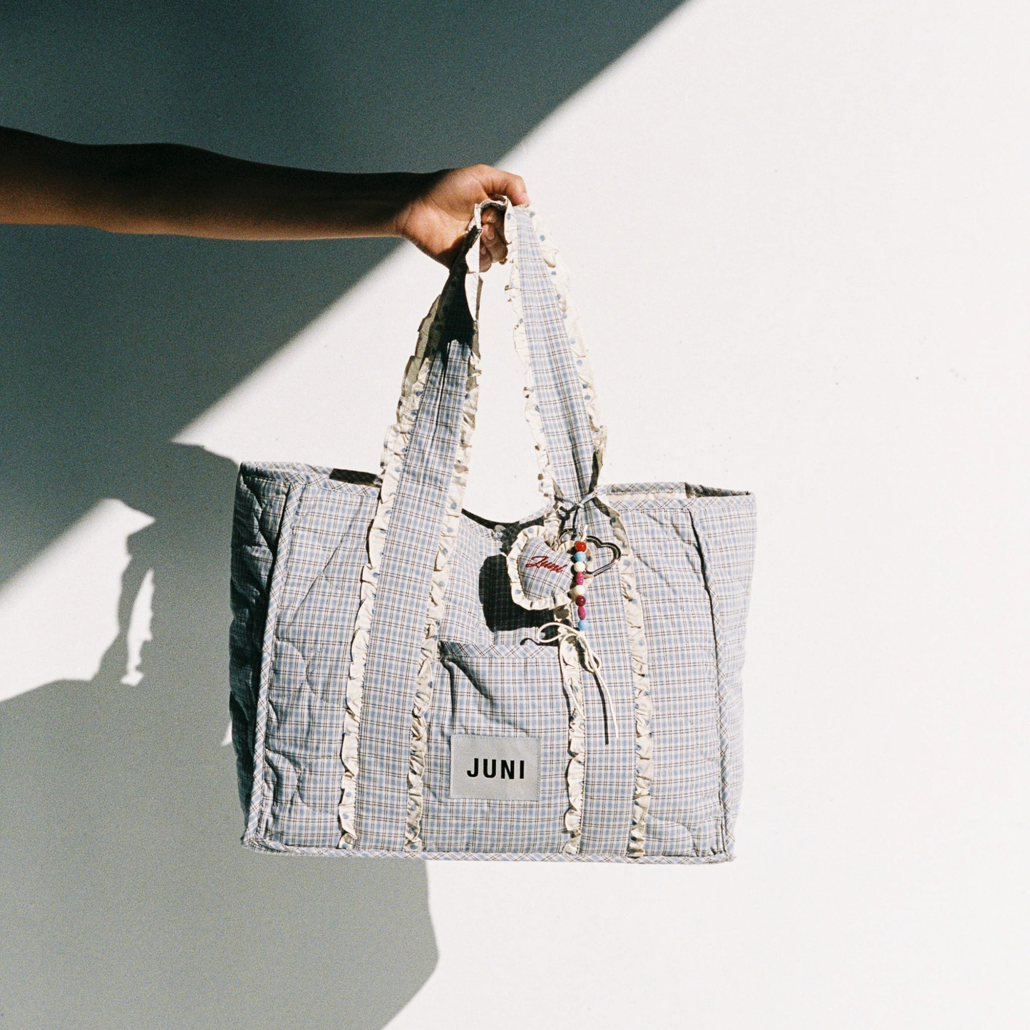 The Everything Bag - Blue Check