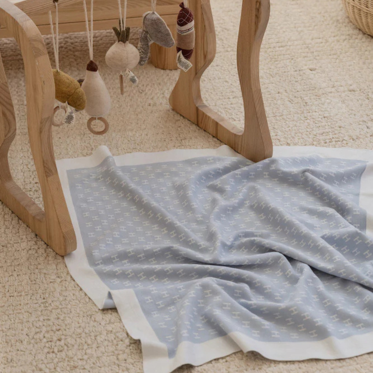 The First Days Blanket - Baby Blue