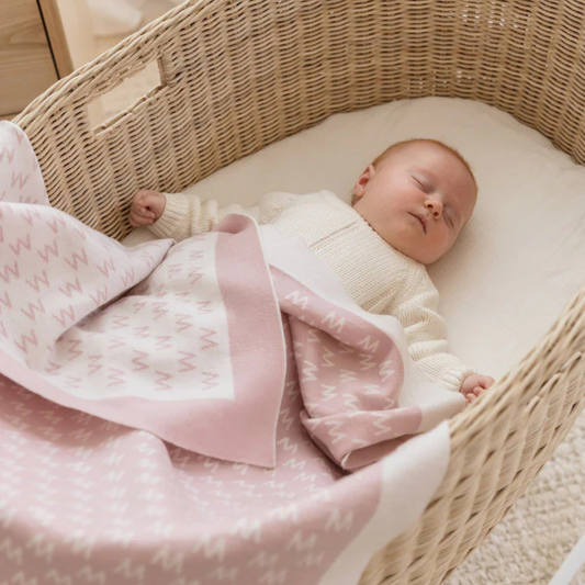 The First Days Blanket - Ballet Slipper