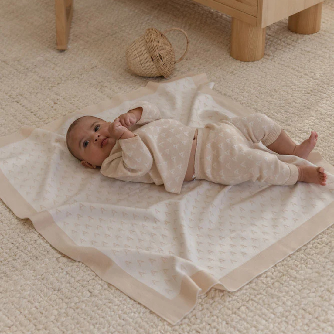 The First Days Blanket - Sugar Cookie