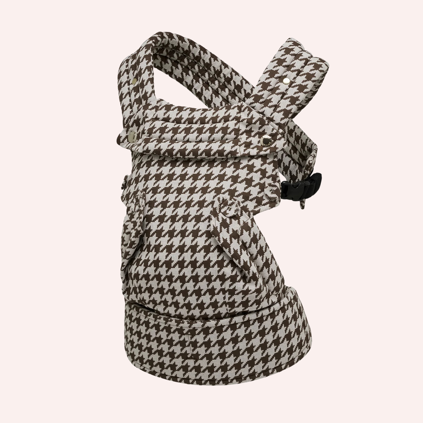 Portier - The Limitless Baby Carrier - Cocoa Houndstooth