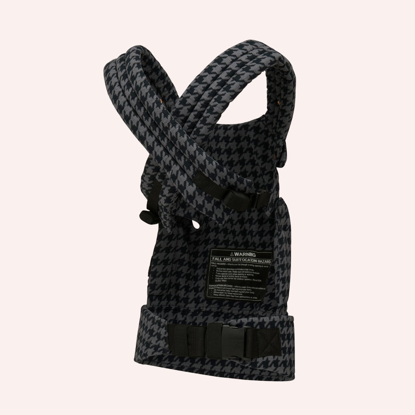Portier - The Limitless Baby Carrier - Onyx Houndstooth