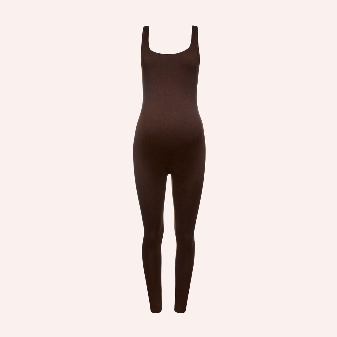The Lucy Maternity Unitard - Chocolate