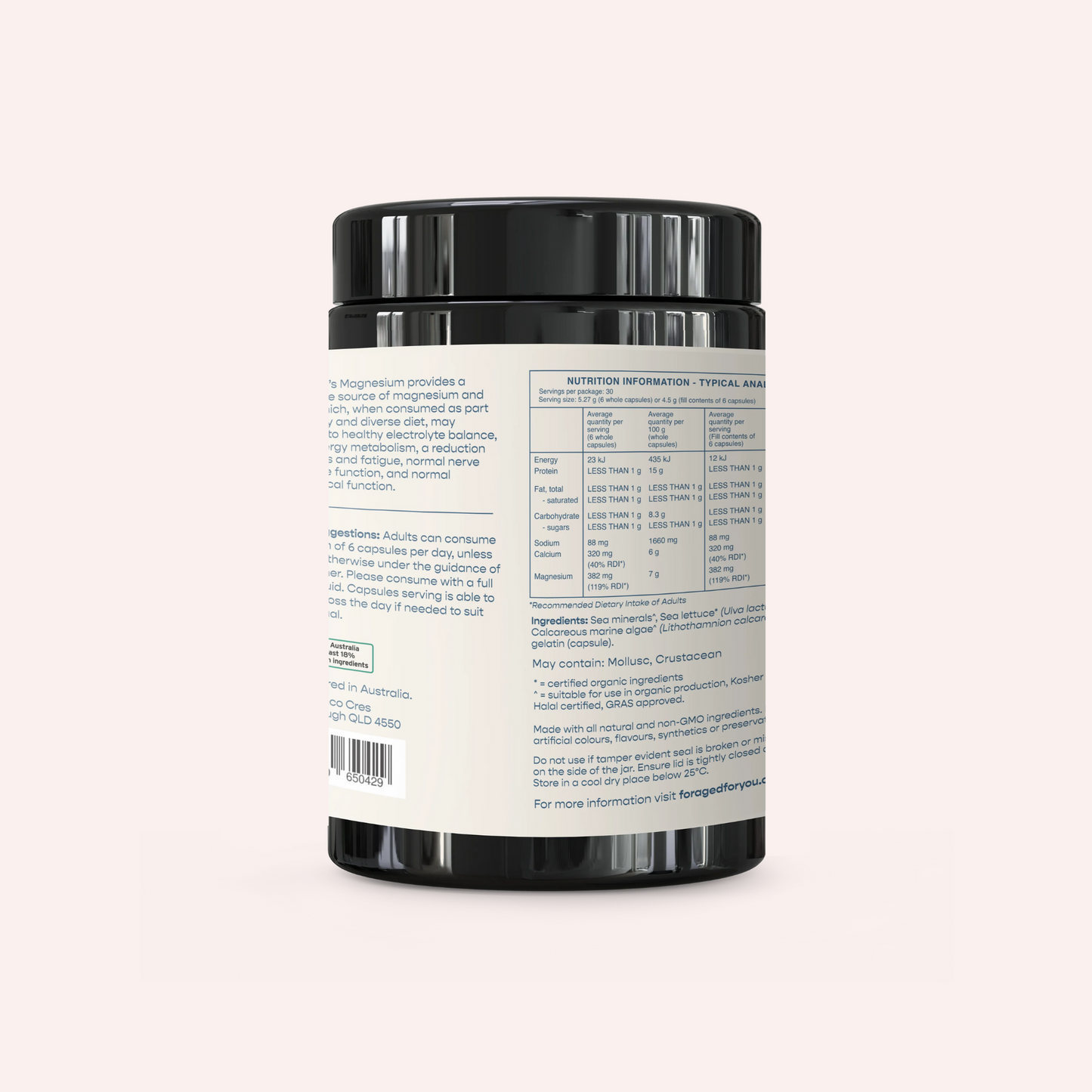 The Ocean's Magnesium