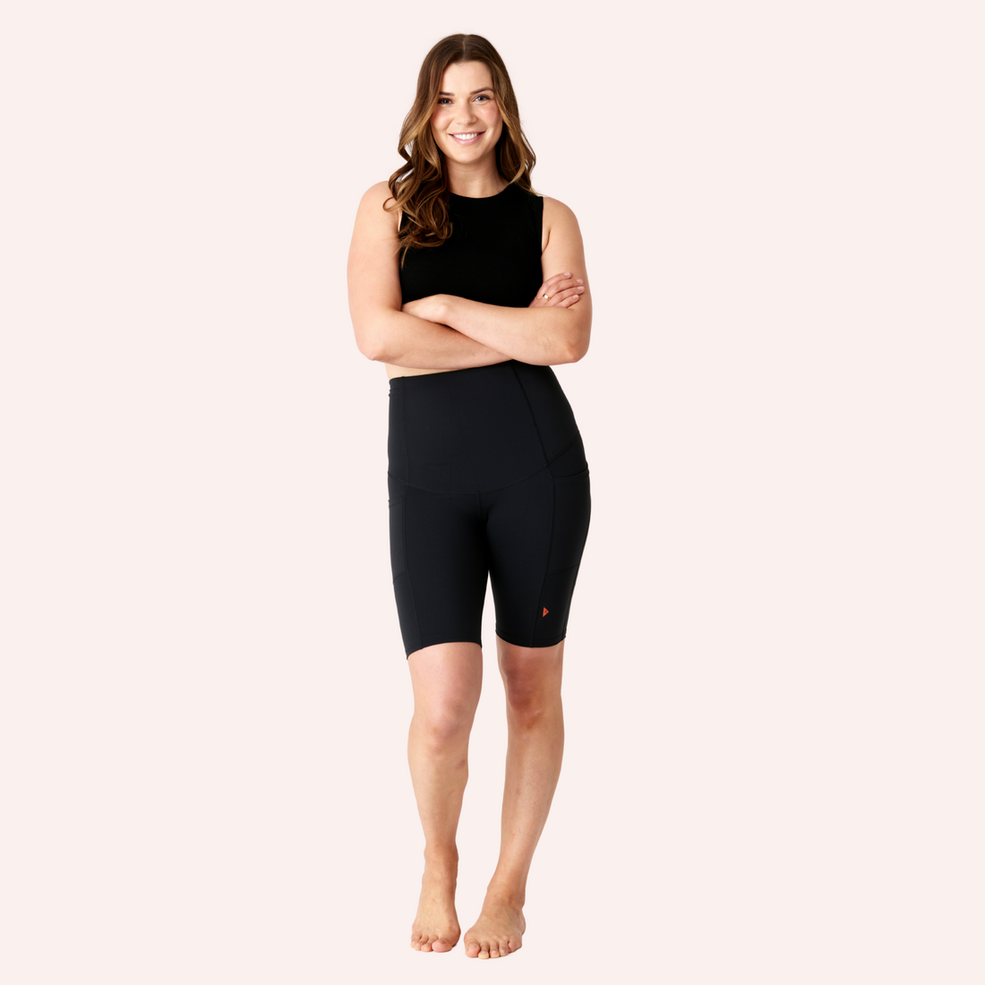 The Restorer Postpartum Compression Support Short - Black