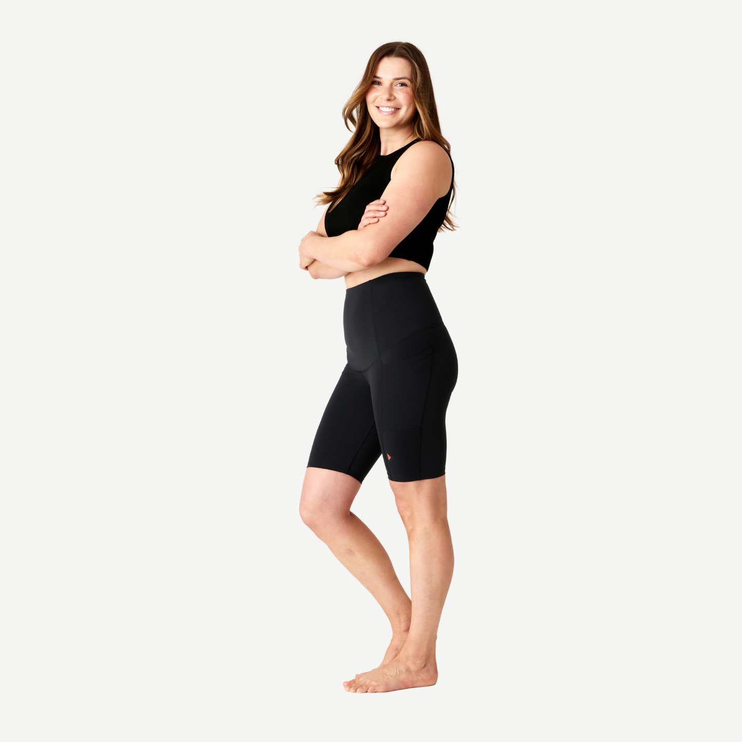 The Restorer Postpartum Compression Support Short - Black