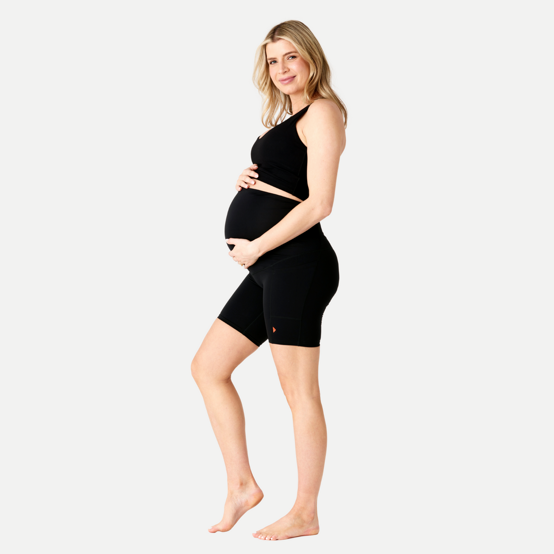 The Saviour Maternity Compression Short - Black