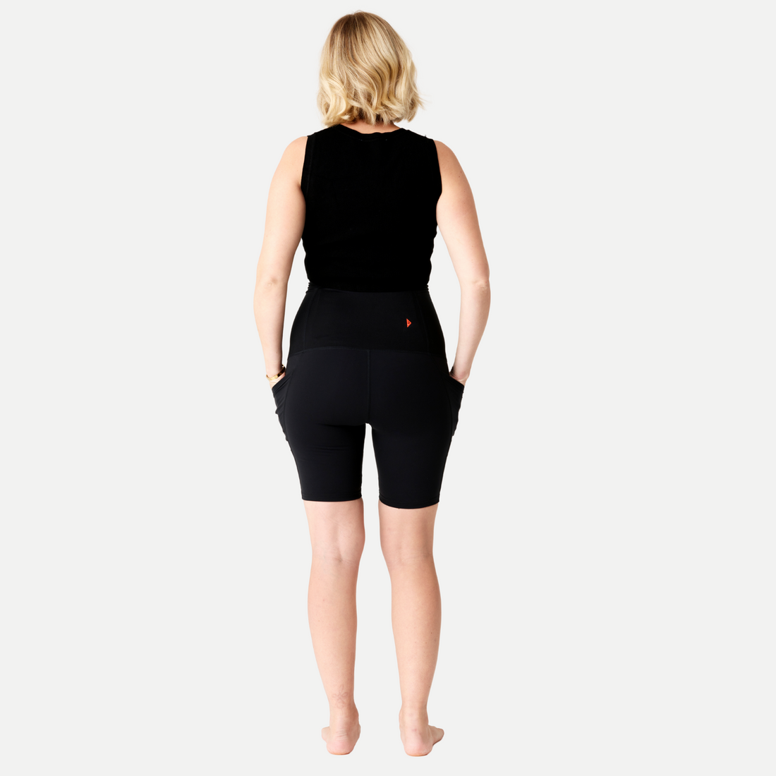 The Saviour Maternity Compression Short - Black