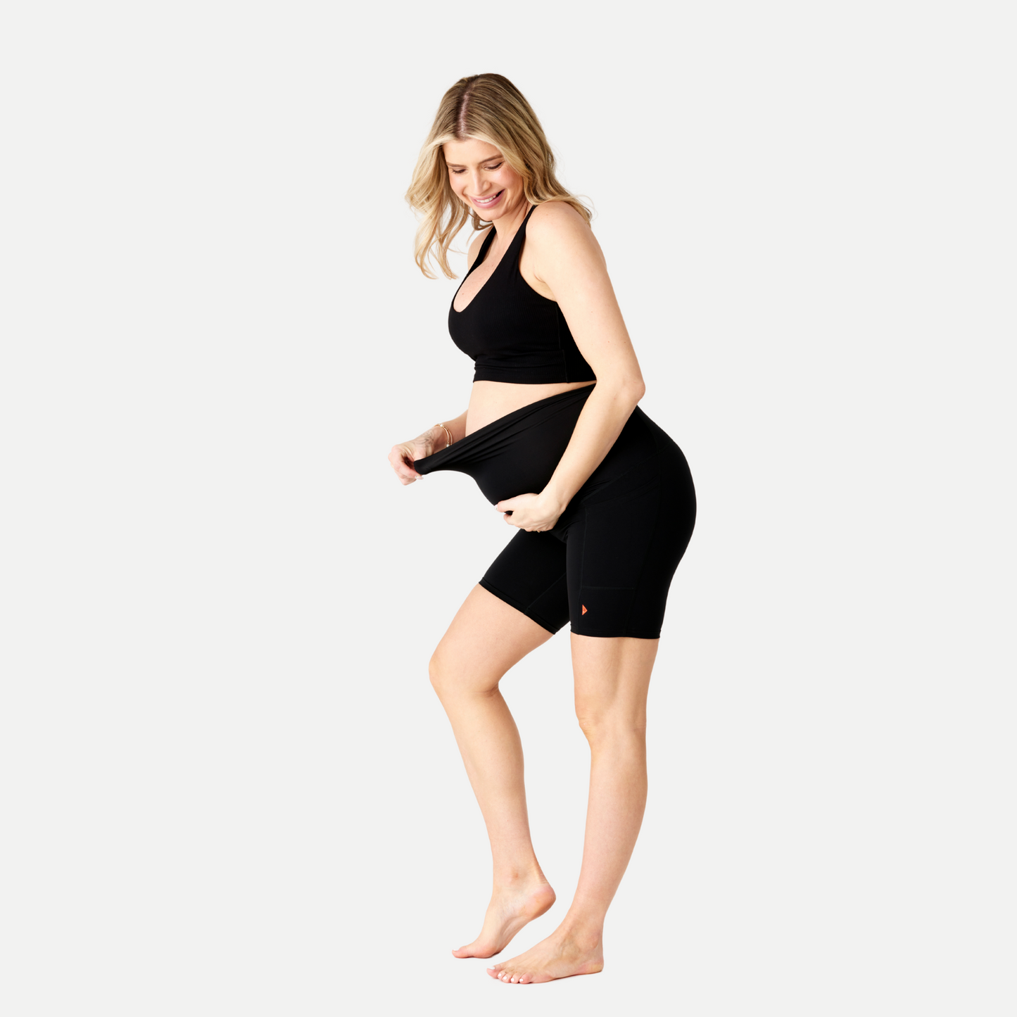 The Saviour Maternity Compression Short - Black