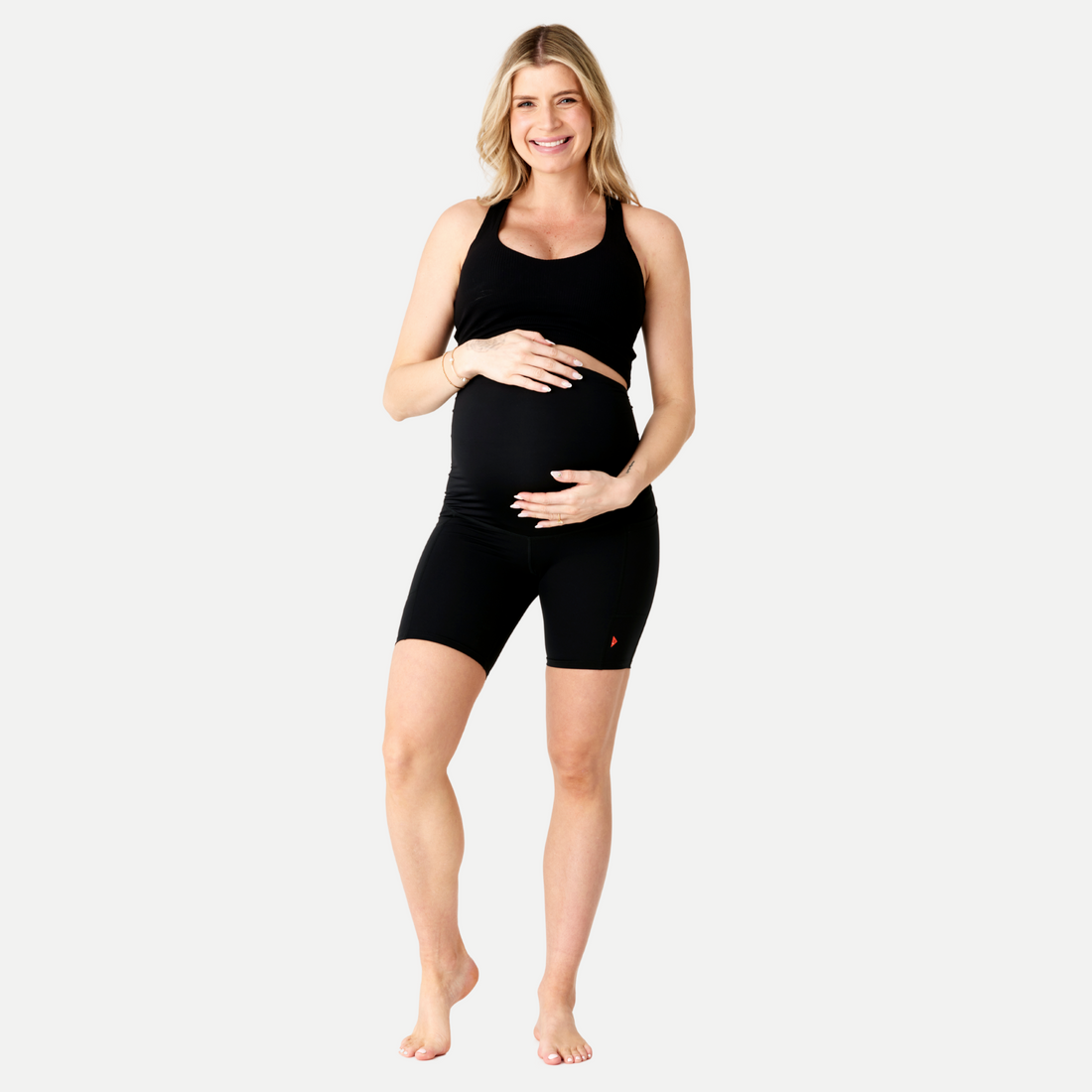 The Saviour Maternity Compression Short - Black
