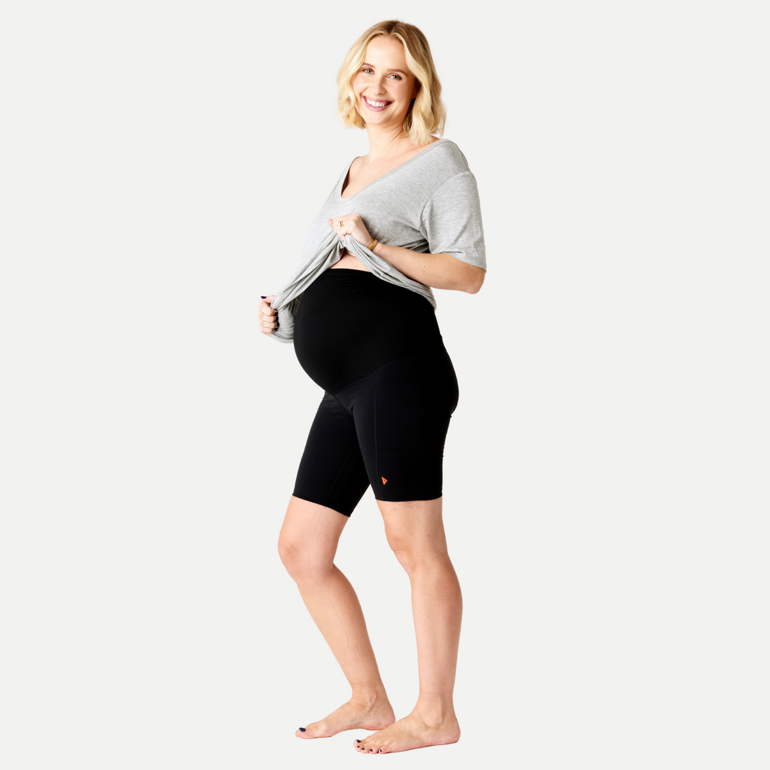 The Saviour Maternity Compression Short - Black