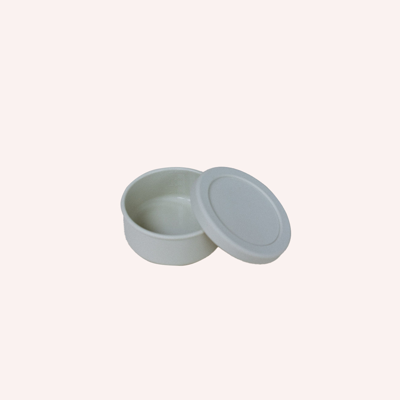Small Round Container - Stone