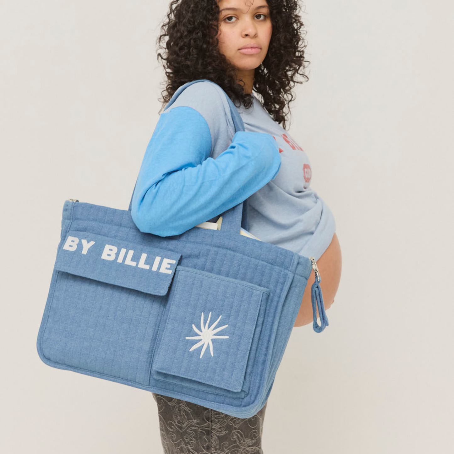 The By Billie Baby Bag - Denim