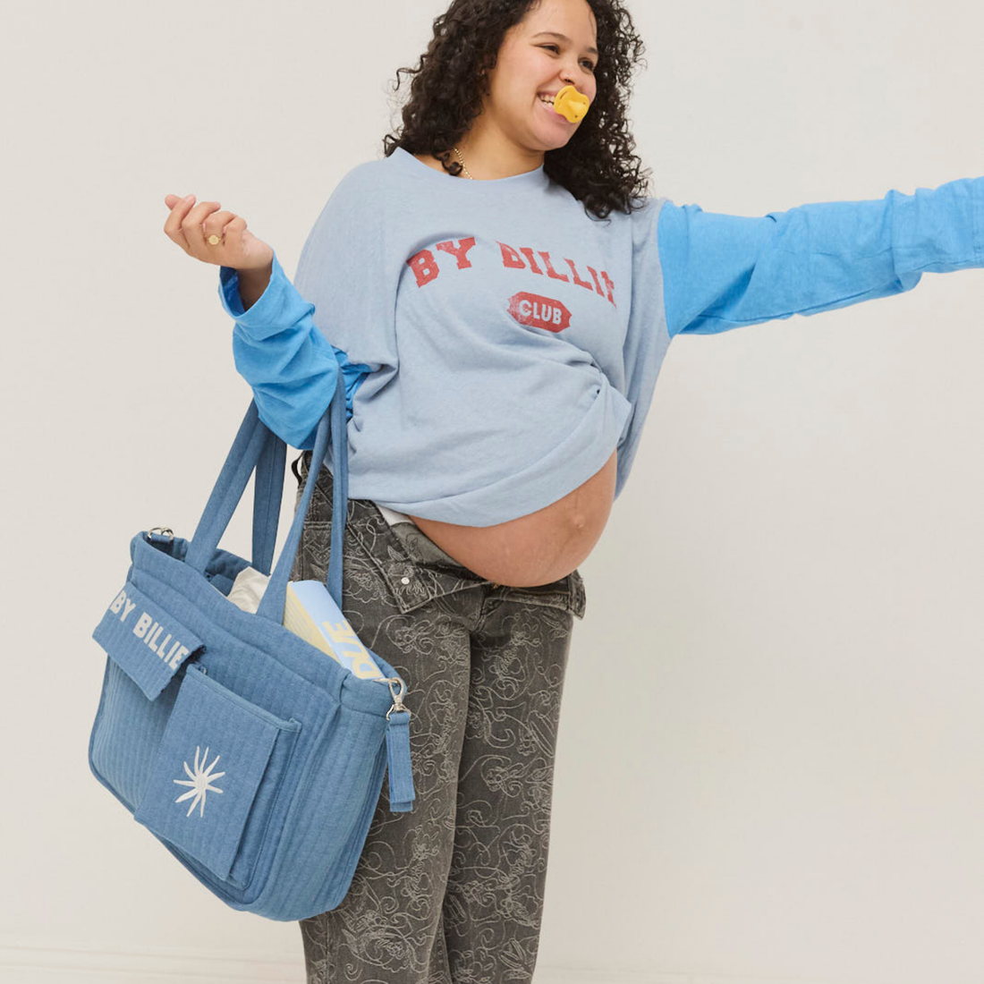 The By Billie Baby Bag - Denim