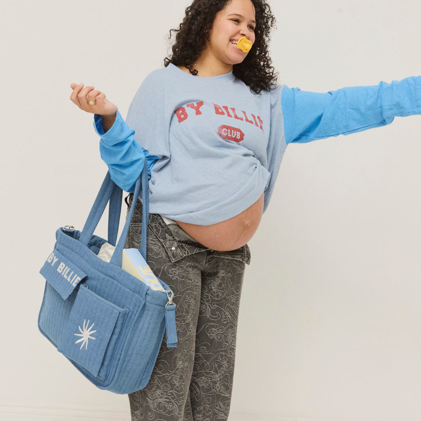 The By Billie Baby Bag - Denim