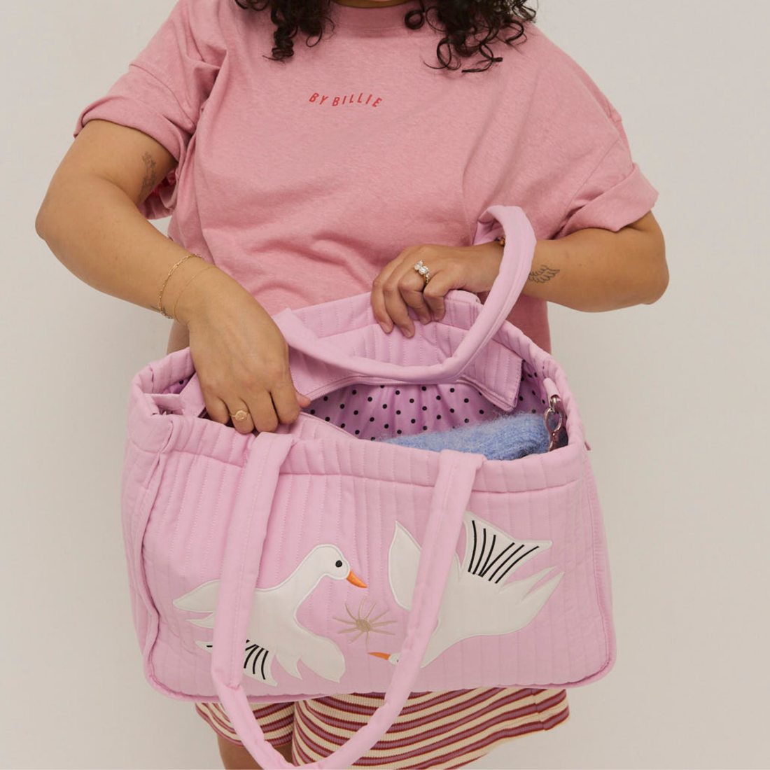 The By Billie Baby Bag - Mauve