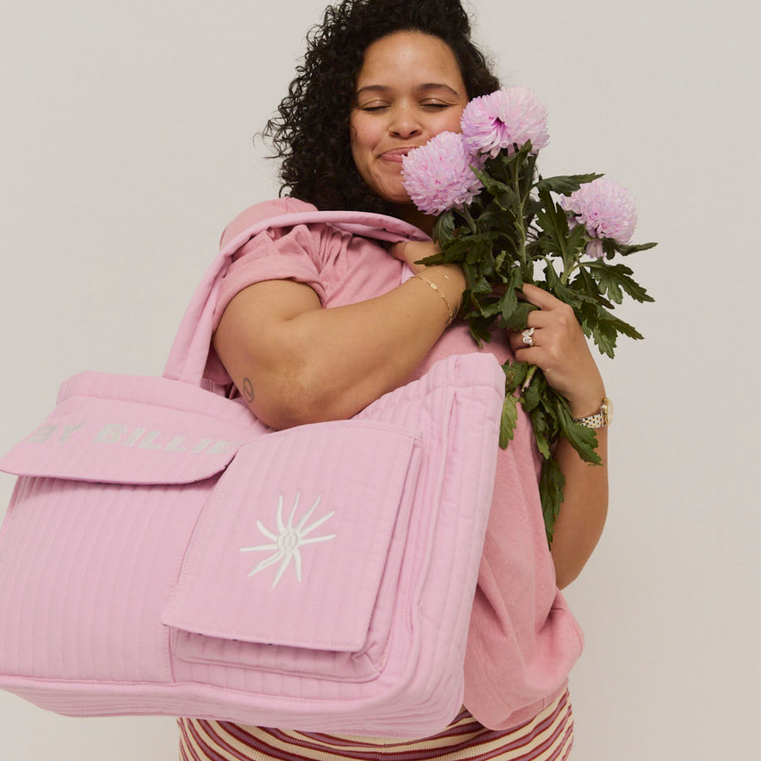 The By Billie Baby Bag - Mauve