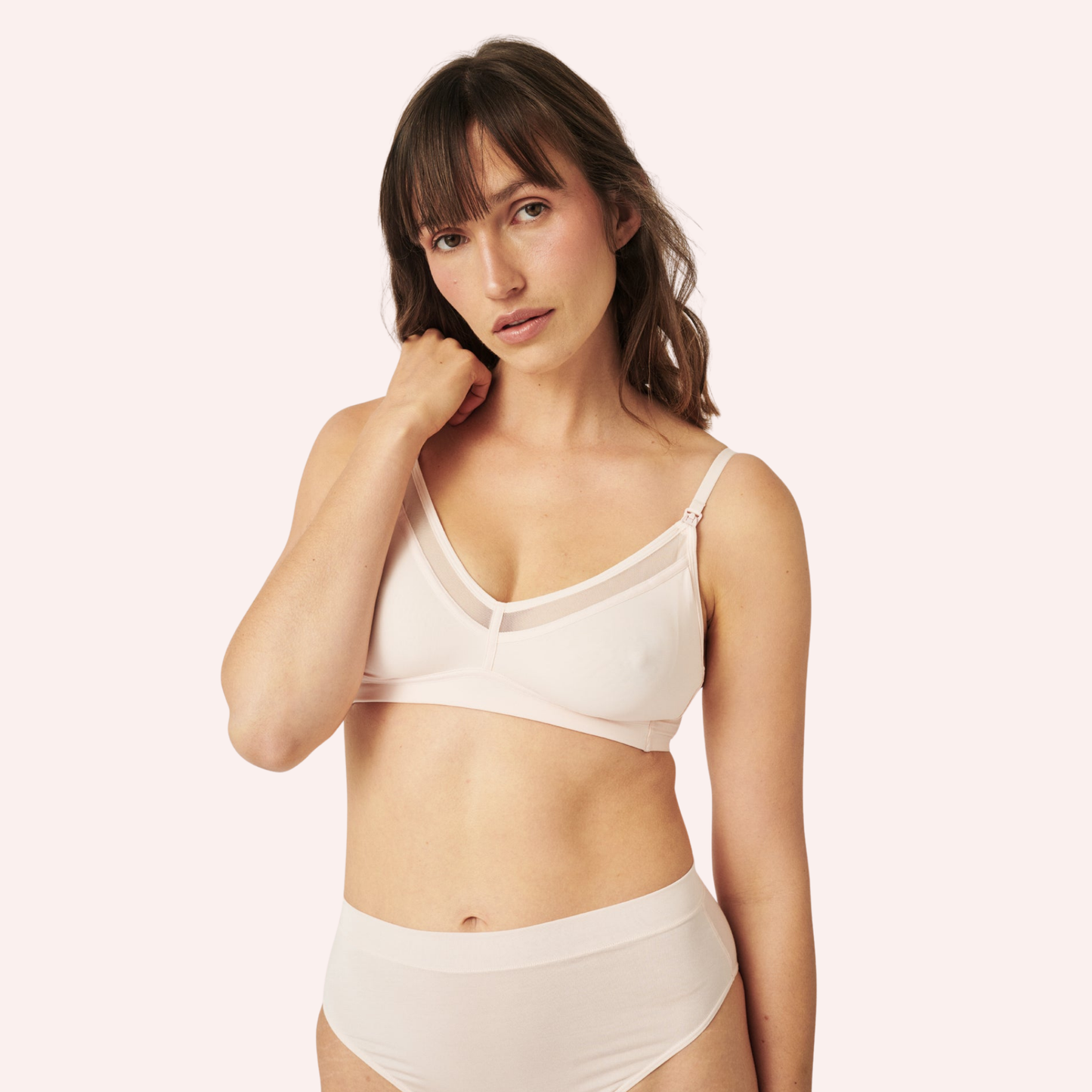 The Maternity Bra - Blush