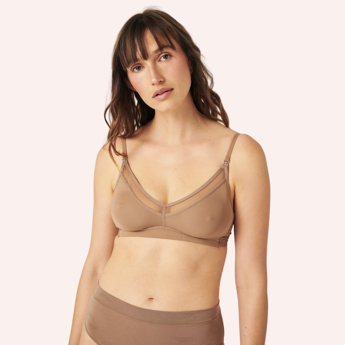 The Maternity Bra - Taupe