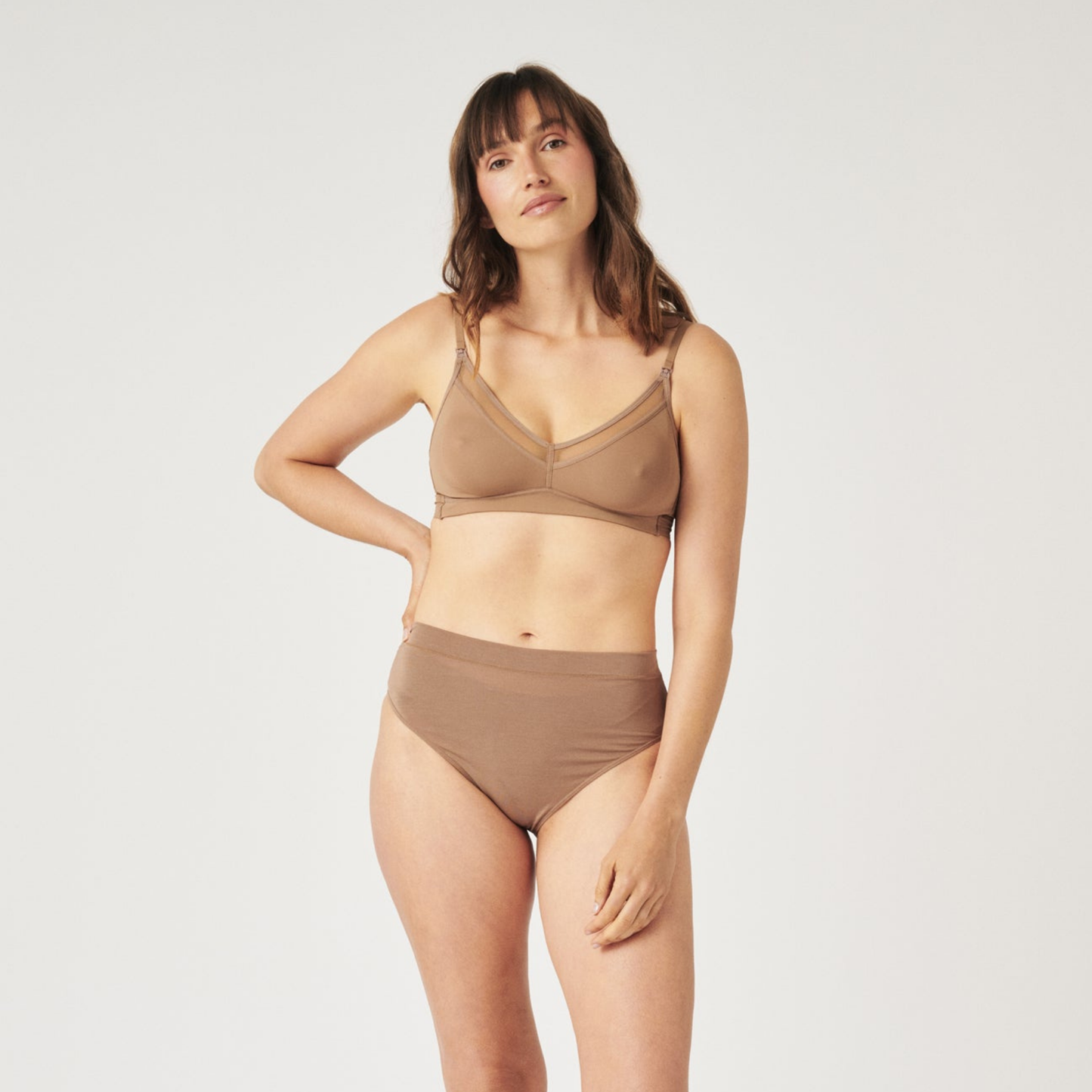 The Maternity Bra - Taupe
