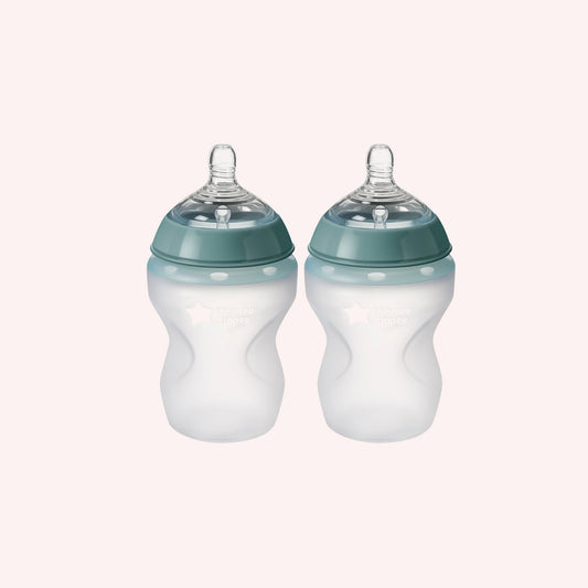 Closer To Nature Silicone Bottle 2pk