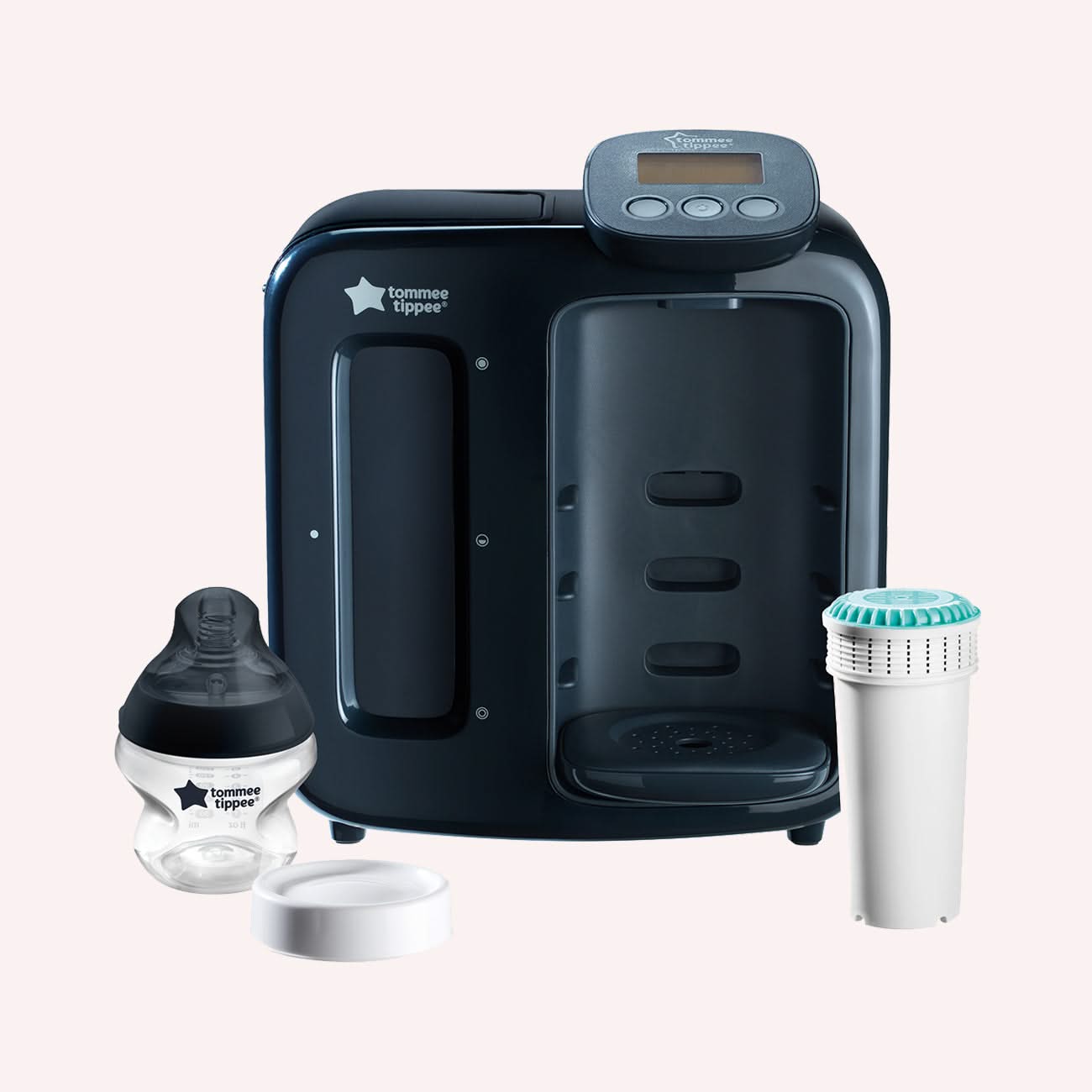 Closer To Nature Perfect Prep Machine Day & Night Black by Tommee