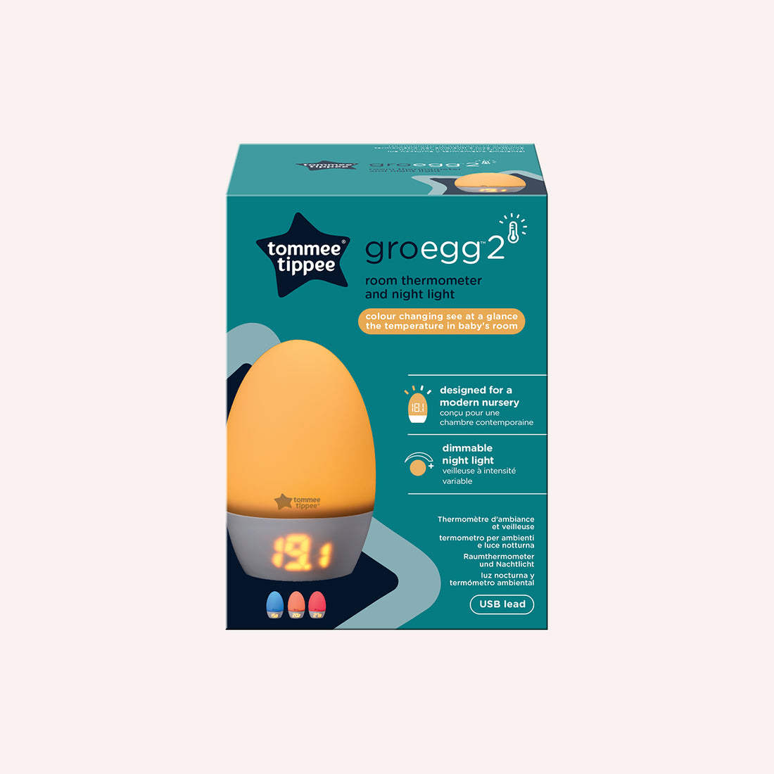 Groegg 2 Nursery Thermometer