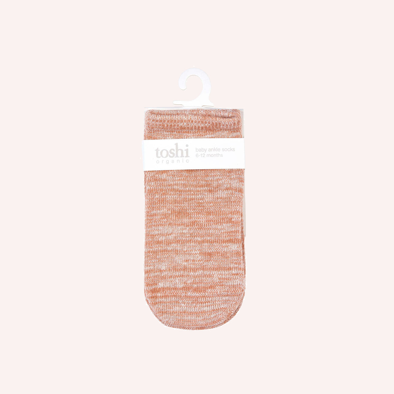 Organic Socks Ankle Marle - Feather