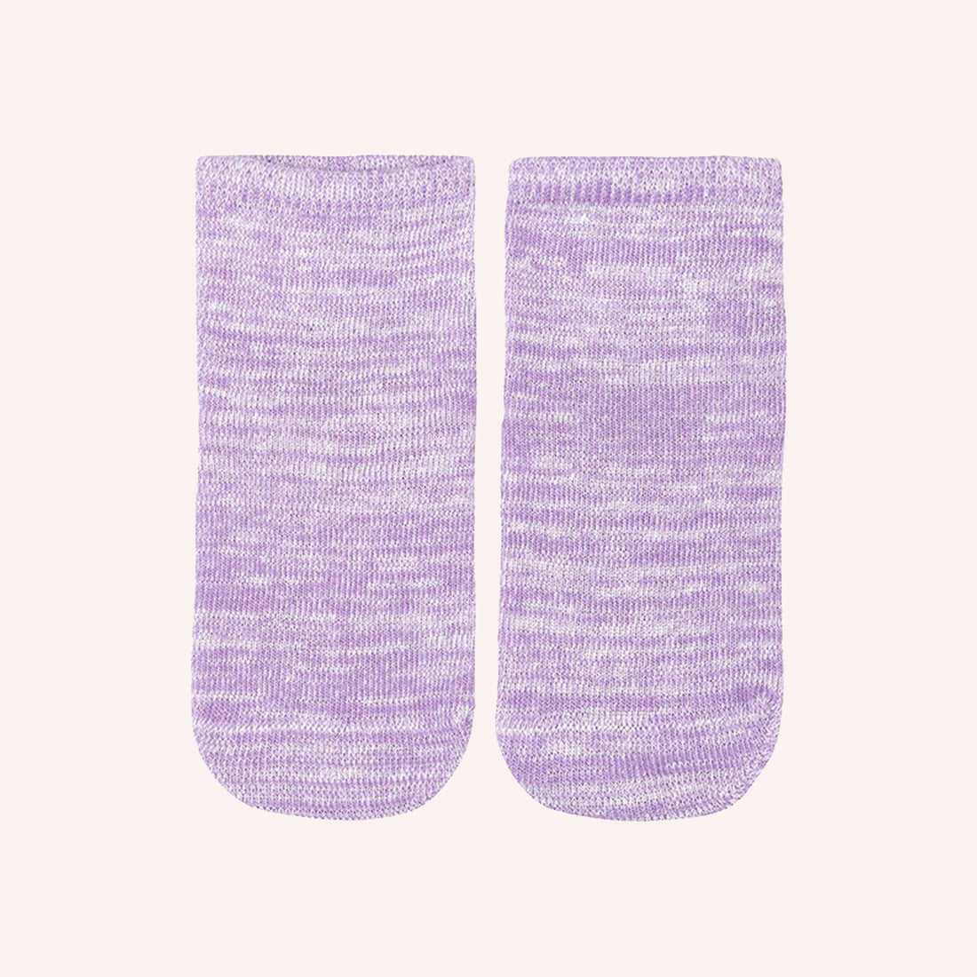 Organic Socks Ankle Marle - Lavender