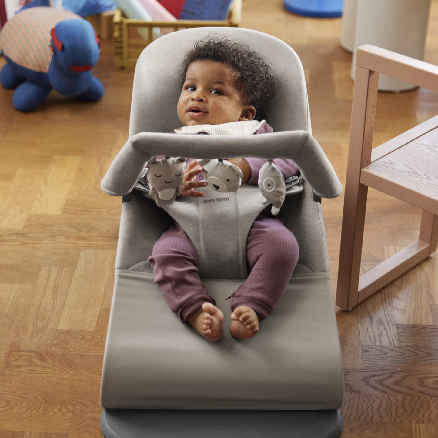 Toy for Bouncer - Soft Friends/Neutrals