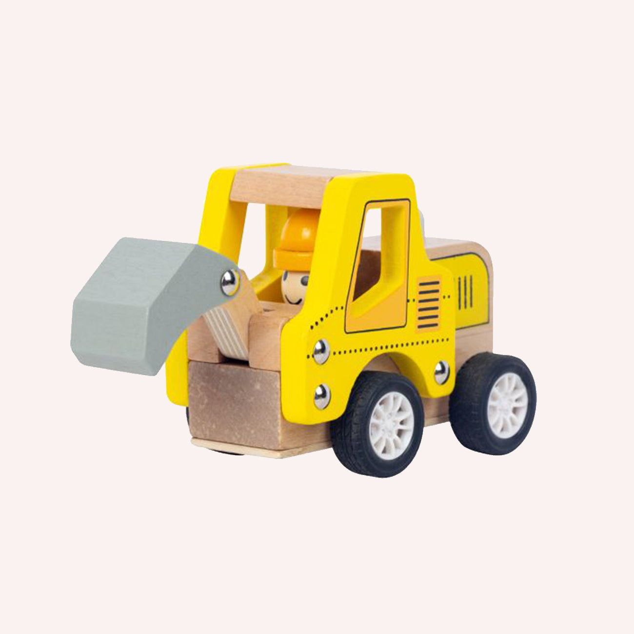 Wooden Pullback Digger