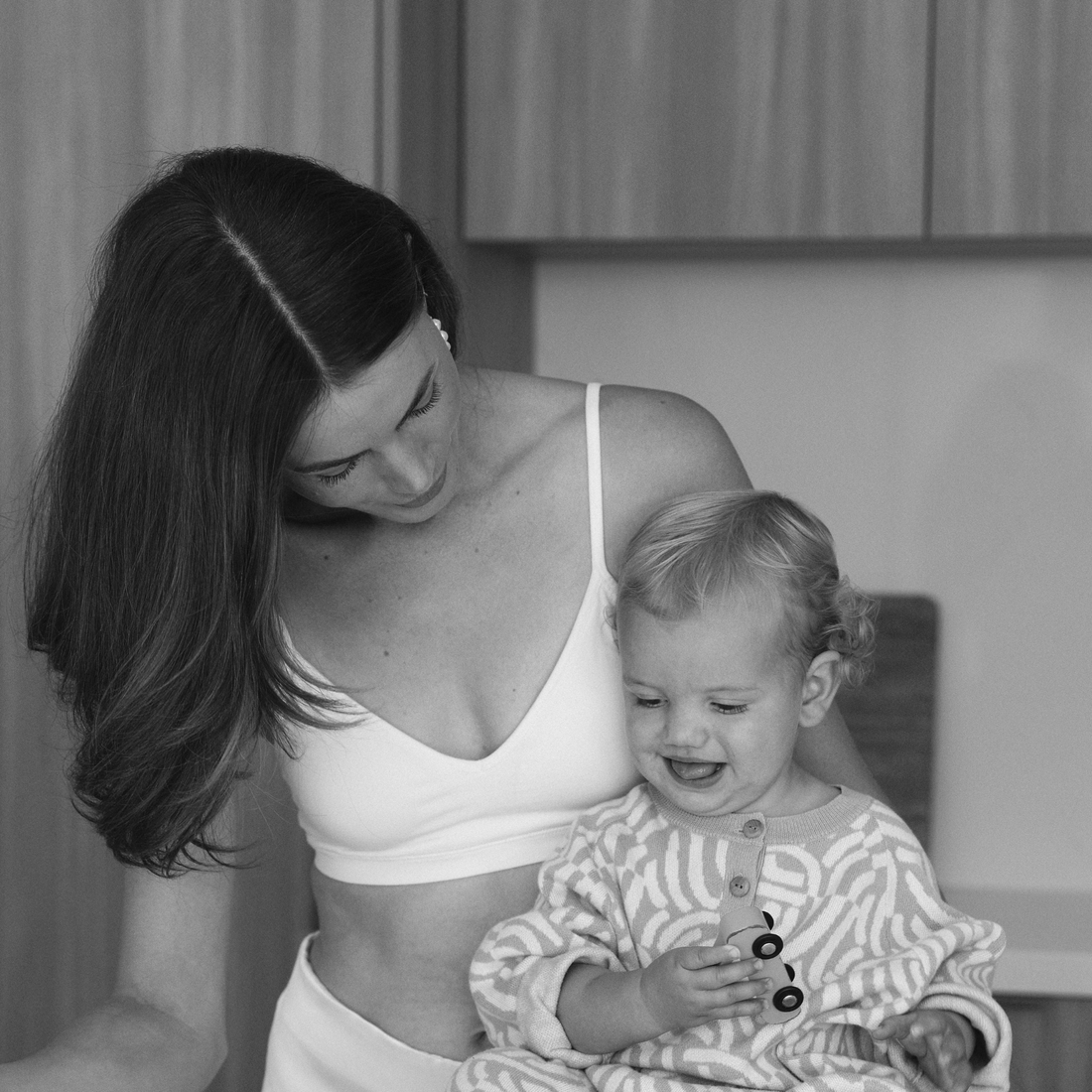 Triangle Bra - White