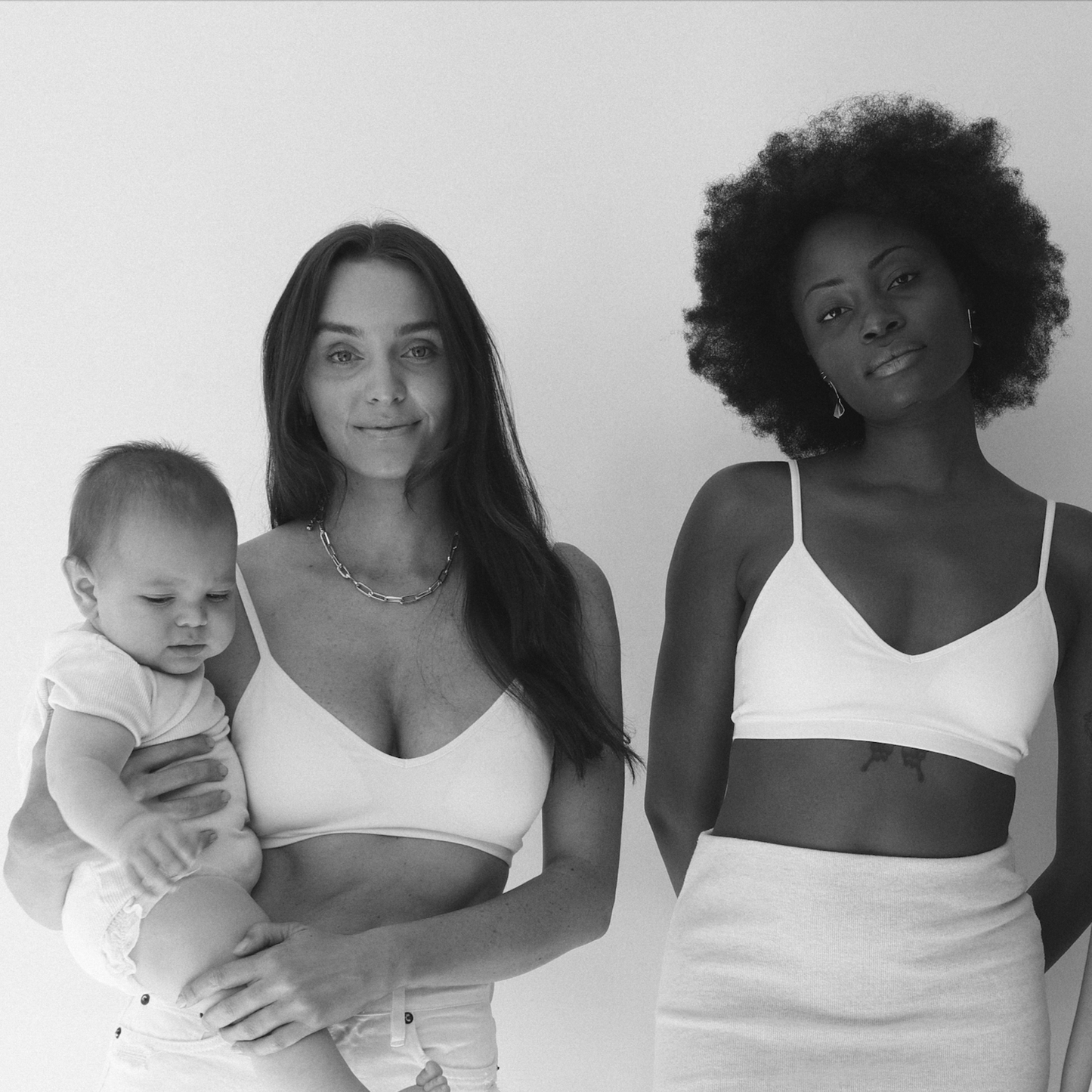 Triangle Bra - White