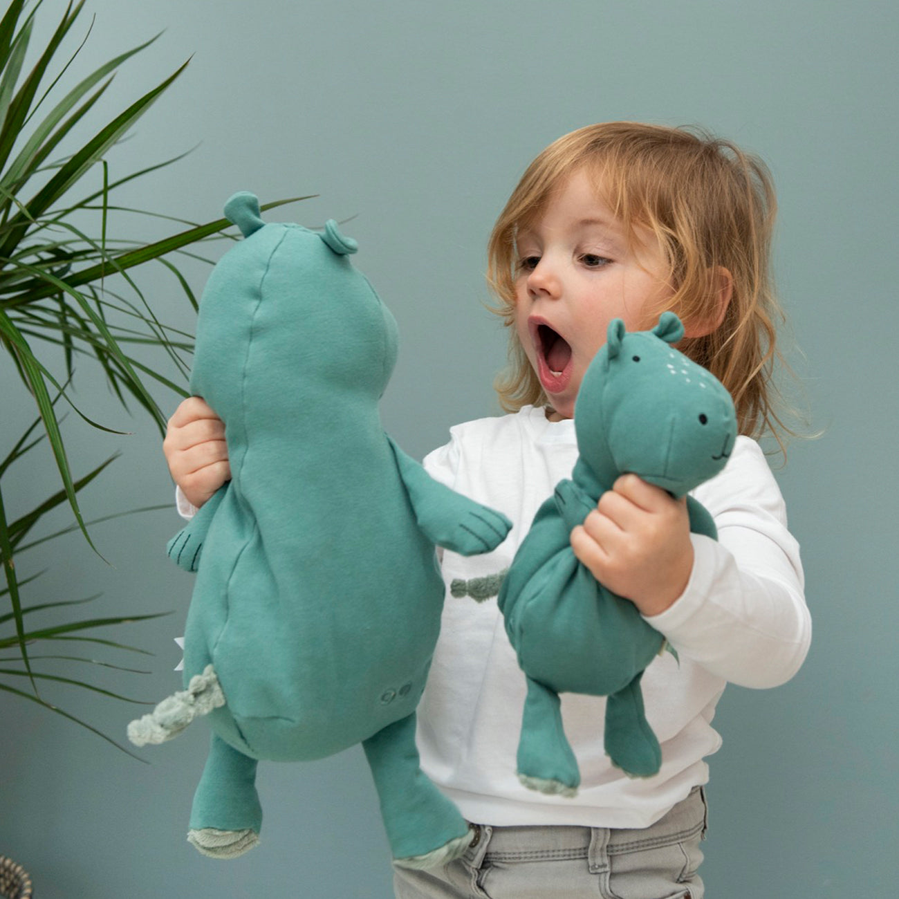 Large Plush Toy - Mr. Hippo