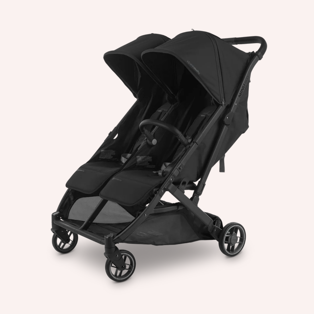 UPPAbaby MINU DUO Bumper Bar - Charcoal/Carbon/Black Leather (Jake)