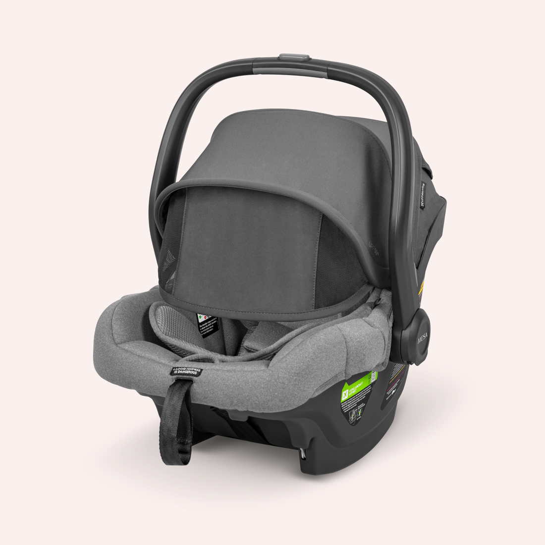 uppababy mesa greyson UPPAbaby Mesa Car Seat Capsule - Charcoal (Greyson) by UPPAbaby