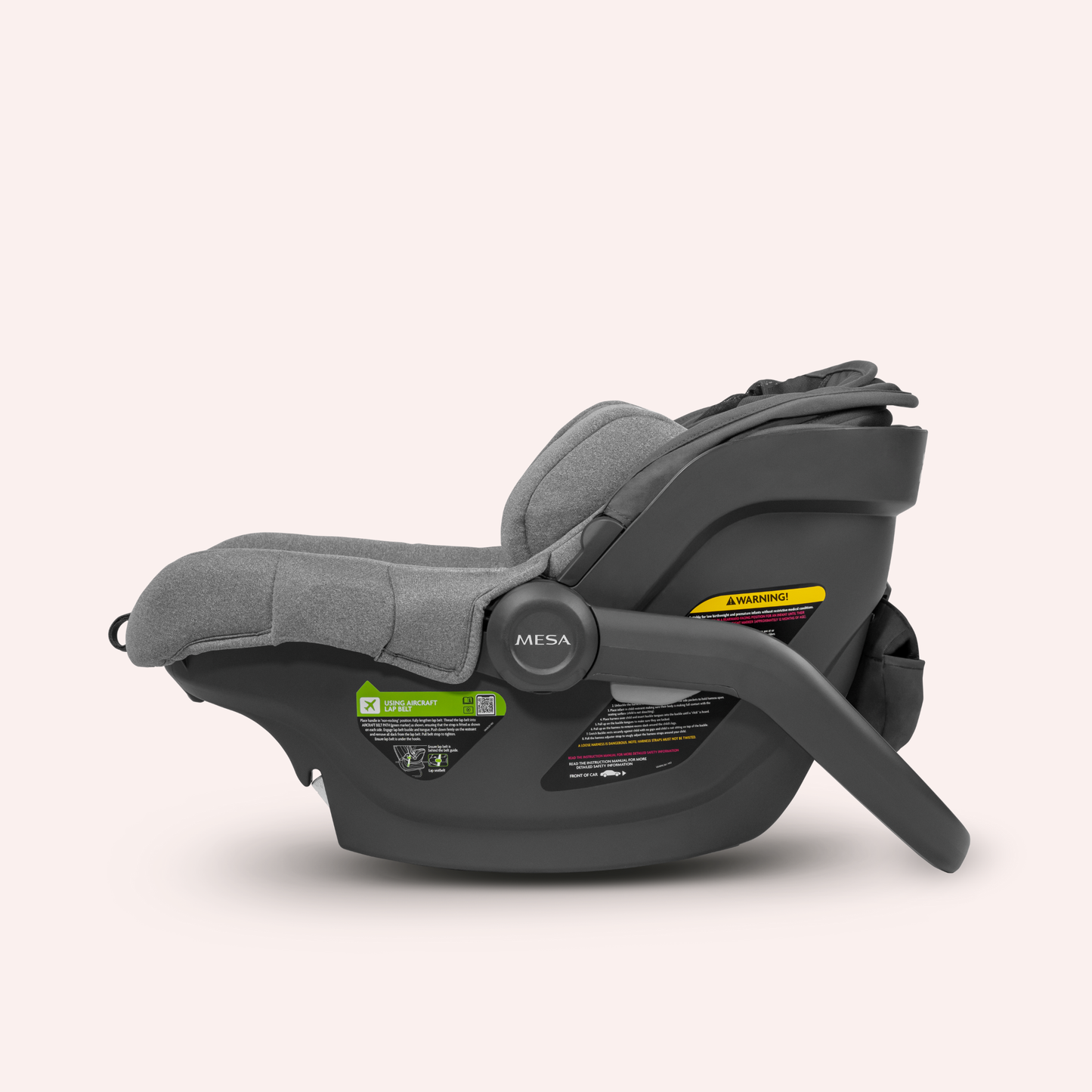 UPPAbaby Mesa Car Seat Capsule - Charcoal (Greyson)