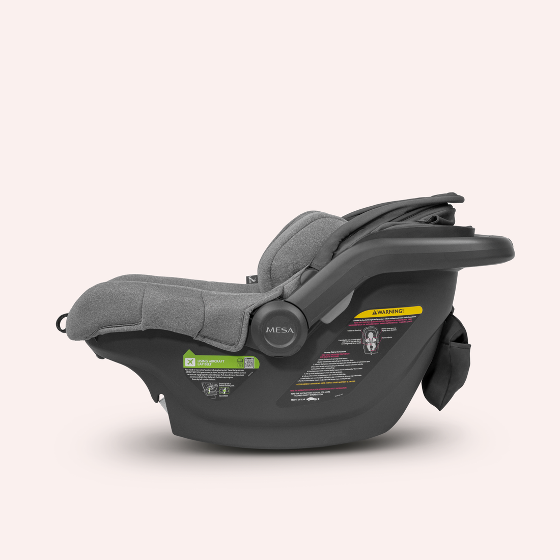 UPPAbaby Mesa Car Seat Capsule - Charcoal (Greyson)