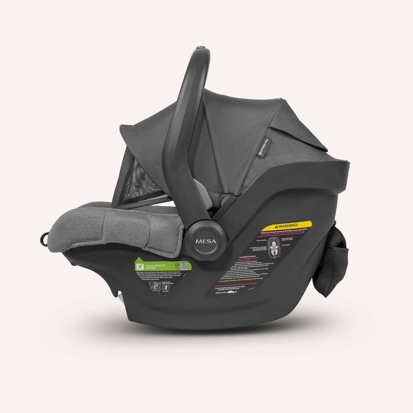 UPPAbaby Mesa Car Seat Capsule - Charcoal (Greyson)