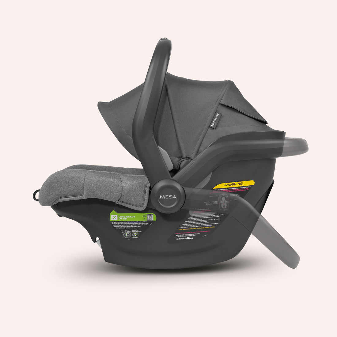 UPPAbaby Mesa Car Seat Capsule - Charcoal (Greyson)