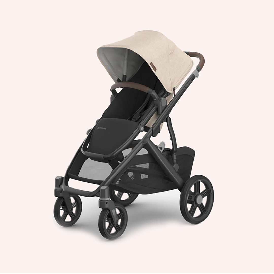 UPPAbaby VISTA V3 Bassinet and Seat Pram Oat Melange Liam