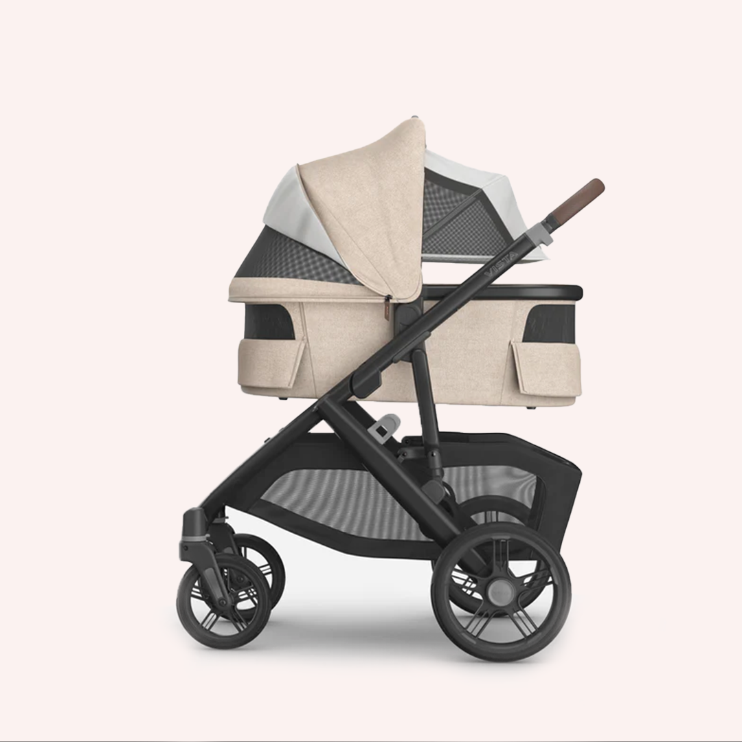 UPPAbaby VISTA V3 Bassinet and Seat Pram - Oat Melange (Liam)