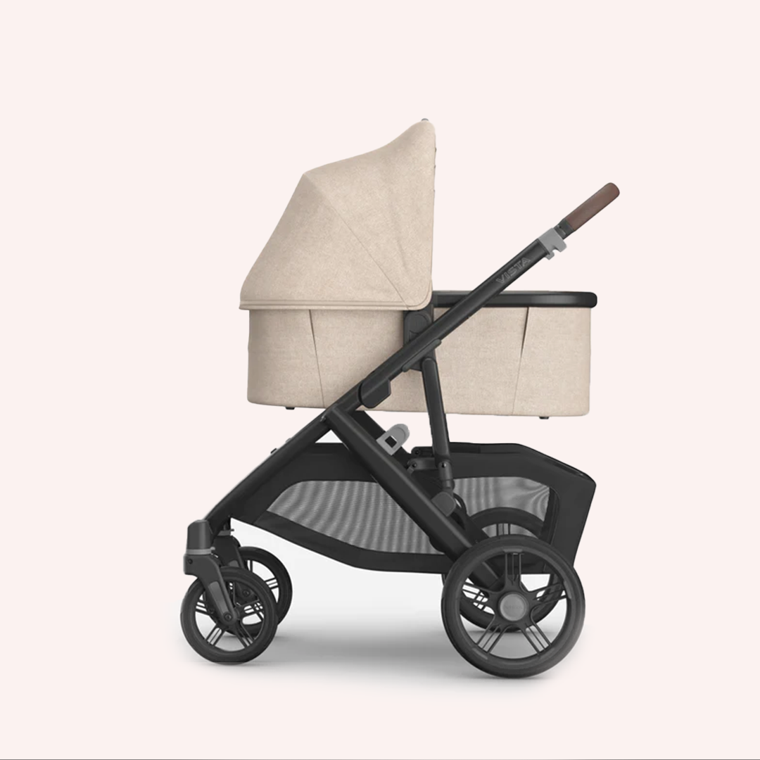 UPPAbaby VISTA V3 Bassinet and Seat Pram - Oat Melange (Liam)