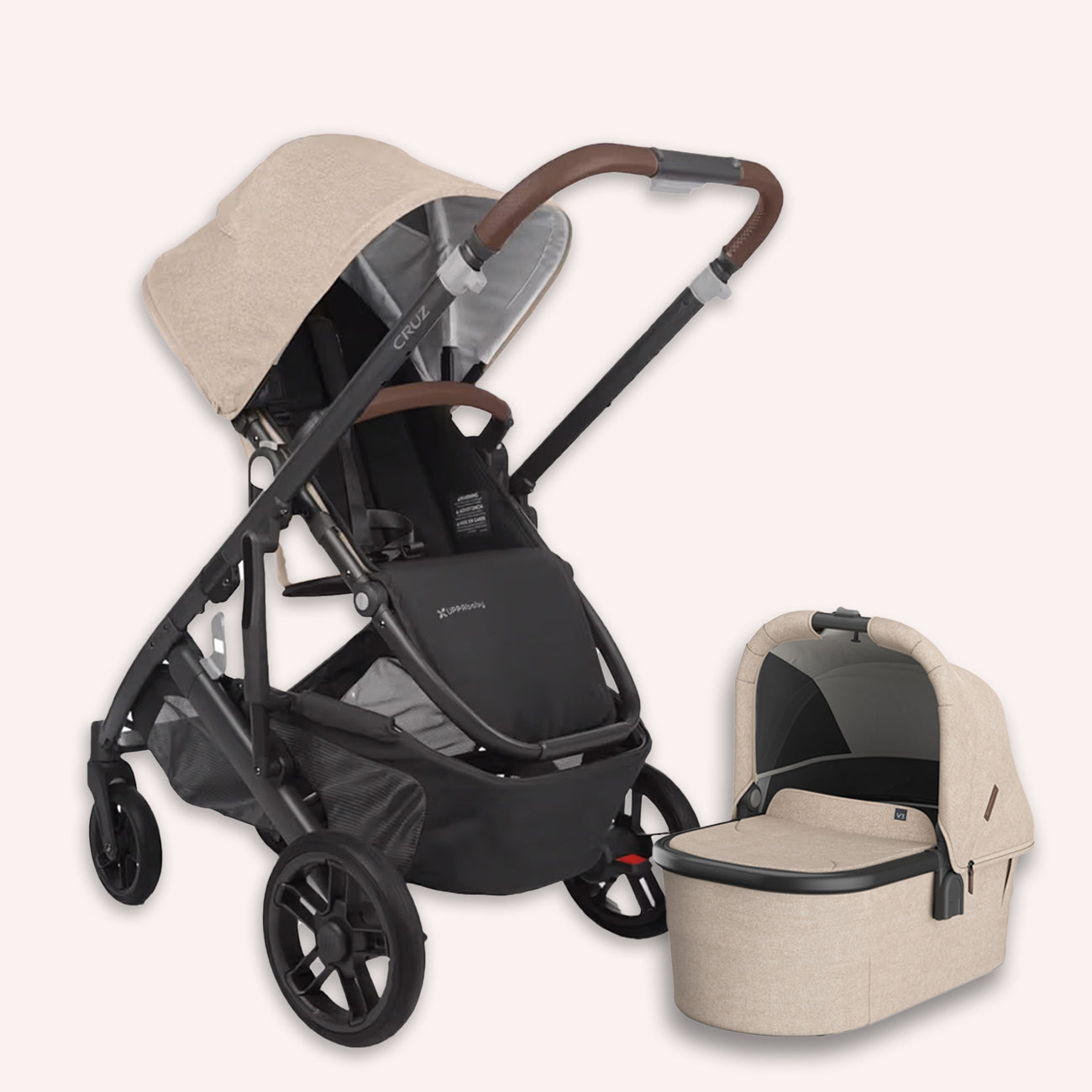 UPPAbaby CRUZ Bassinet and Seat Pram