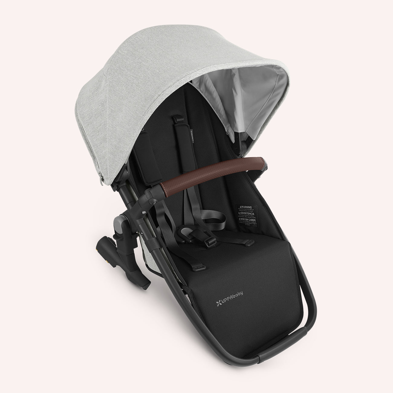 Uppababy Vista & Maxi Cosi Twin Bundle - White & Grey Chenille/Carbon (Anthony)